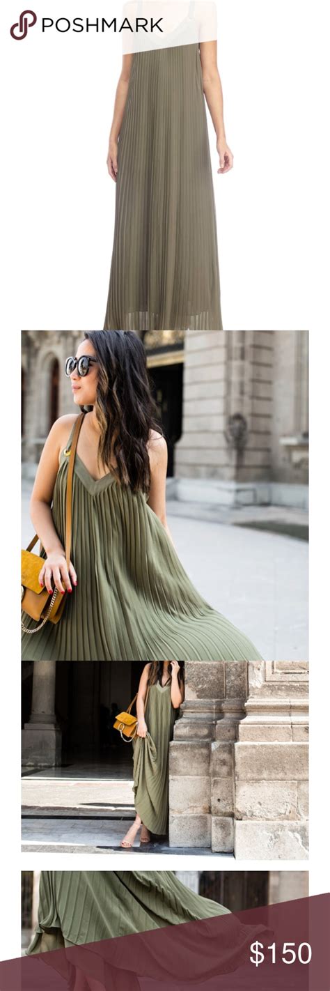 michael kors green pleated dress|michael kors black pleated dress.